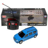 Машина р/у LADA LARGUS 18 см, свет, синий, кор. Технопарк 314060