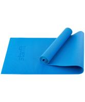 Коврик для йоги и фитнеса FM-101,PVC, 173x61x0,3 см, синий