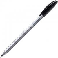Ручка шариковая FLAIR "Noki", черная (50/2000) (F-1163-w/черн.)