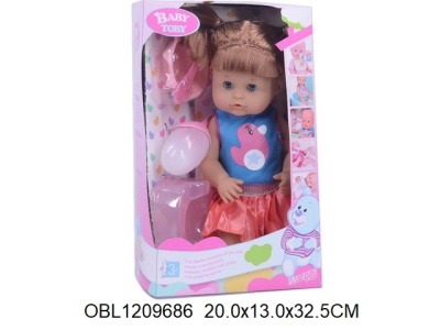 кукла Bi-Bi-Born 26 см с горшком многофункц. 319022B13