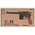 Пистолет металл., съемный магазин C55 в кор. 297125