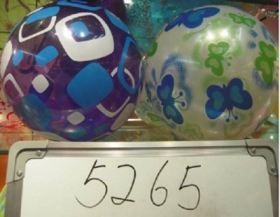 5265 Мяч пластизолевый 22см.