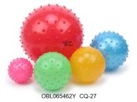 мяч пластизоль ежик 18 см 5 цветов CQ-27
