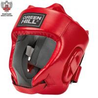Шлем боксерский Green Hill CHAMPION HGC-10303FBR, красный (M)