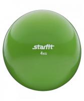 Медбол STARFIT GB-703, 4 кг, зеленый