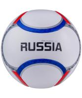 Мяч футбольный Flagball Russia №5,белый