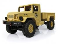 Р/У машина WPL военный грузовик (песочный) 1/16+акб 2.4G RTR B-14-Y
