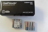 Батарейка GoPower R6 AA Shrink 4 Heavy Duty 1.5V