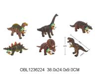 динозавр с музыкой 6 видов 8069D