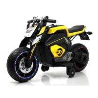 Детский электромотоцикл X111XX желтый