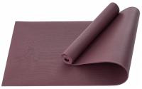 Коврик для йоги и фитнеса высок плотн STARFIT FM-103 PVC HD, 0,6 см, 173x61 см, горячий шоколад