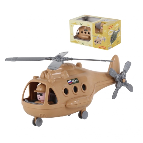 Вертолёт военный "Альфа-Сафари" (в коробке) 68774