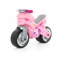Каталка-мотоцикл "МХ" (розовая) 80608
