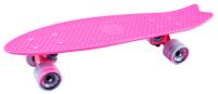 Скейтборд пластиковый Fishboard 23 pink 1/4 TLS-406 18681