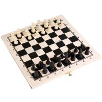 Игра настольная шахматы (дерево) 14*28см в пак. 225826