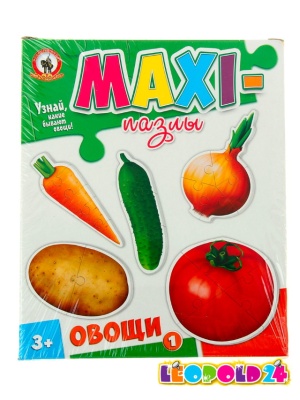 MAXI-пазлы "Овощи" в кор. 11606