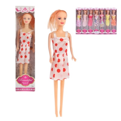 Кукла 29 см в модном платье, в ассорт., кор. 5834B1