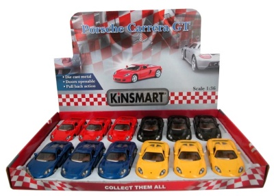 Kinsmart 1:36 Порше Carrera GT 5081DKT