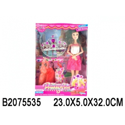 Кукла 29см с набором одежды, в ассорт. 2620 в кор. B2075535