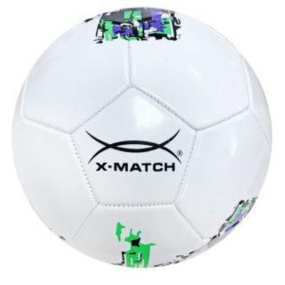 Мяч футбольный X-Match, 2 слоя PVC, камера резина, машин.обр. 56463