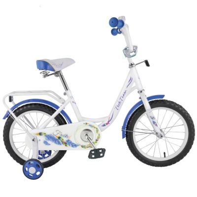 Велосипед Tech Team T 14131 бело-синий 17200
