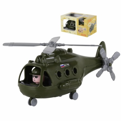 Вертолёт военный "Альфа" (в коробке) (РБ) 68736