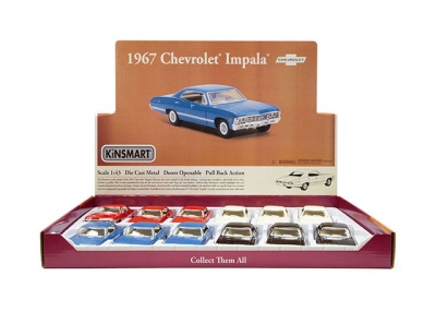 Kinsmart 1:38 1967 Chevrolet Impala 5418DKT