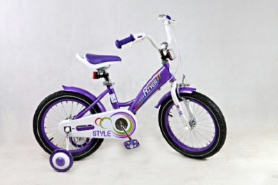 Детский велосипед М-16 фиолетовый