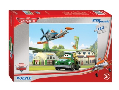 Мозаика "puzzle" 120 "Самолёты" (Disney) 75114