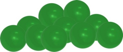 Шарики для манежа-бассейна диам. 3" (7,5 см) 320 шт. зеленые  гп230600