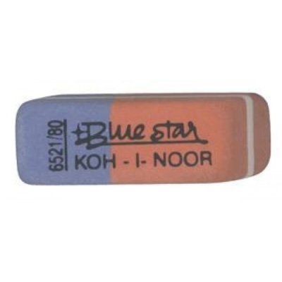Ластик KOH-I-NOOR комбинированный "Blue Star" 6521/80