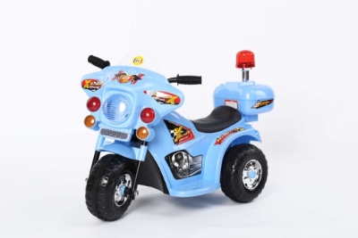 Детский электромотоцикл 998 синий