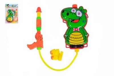 оружие игрушечное (водное), с рюкзачком 6404