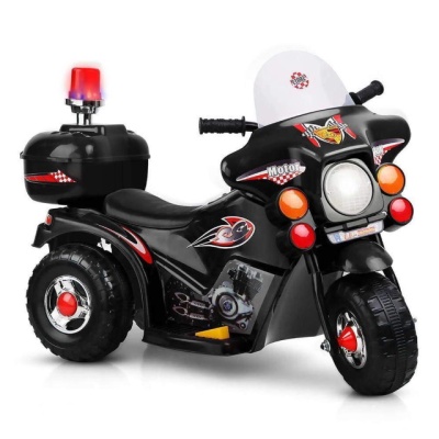 Детский электромотоцикл 998 черный