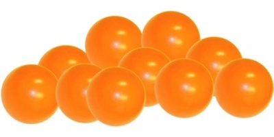 Шарики для манежа-бассейна диам. 3" (7,5 см) 320 шт. оранжевые  гп230607