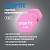Гантель неопреновая STARFIT DB-201 1 кг, розовый пастель