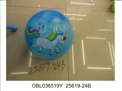 мяч пластизоль 23 см (упаковано по 10 шт) 25619-24B