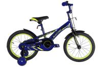 Велосипед TechTeam Quattro 20" синий (сталь) 18471