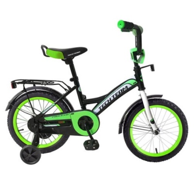 велосипед 18135 чёрно-зелёный