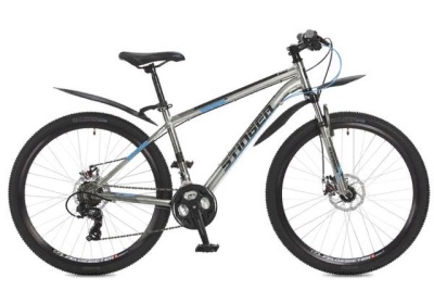 Велосипед Stinger 27.5" Graphite D; 16"; серый; 16881