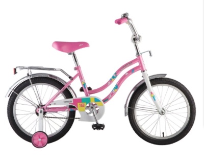 Велосипед NOVATRACK 12", TETRIS, розовый,тормоз нож.,16551
