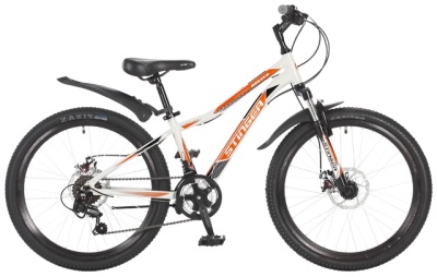 Велосипед Stinger 24" Boxxer D; 12,5"; белый; 16801