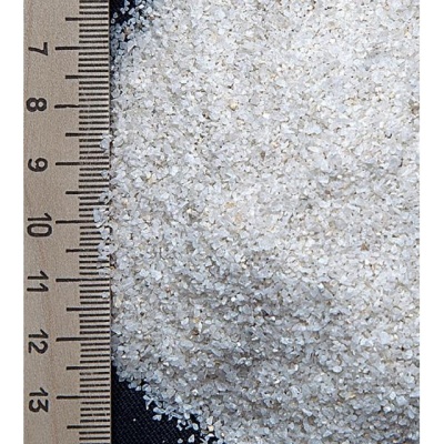 Средство для фильтрации кварцевый песок (белый),0,5-1,0 мм в мешах по 25кг, арт. 23