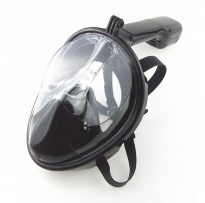 Маска для снорклинга с трубкой Mask full face snorkel, арт. 6109 S/M
