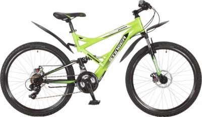 Велосипед Stinger 26" Versus D; 16"; зелёный 16843